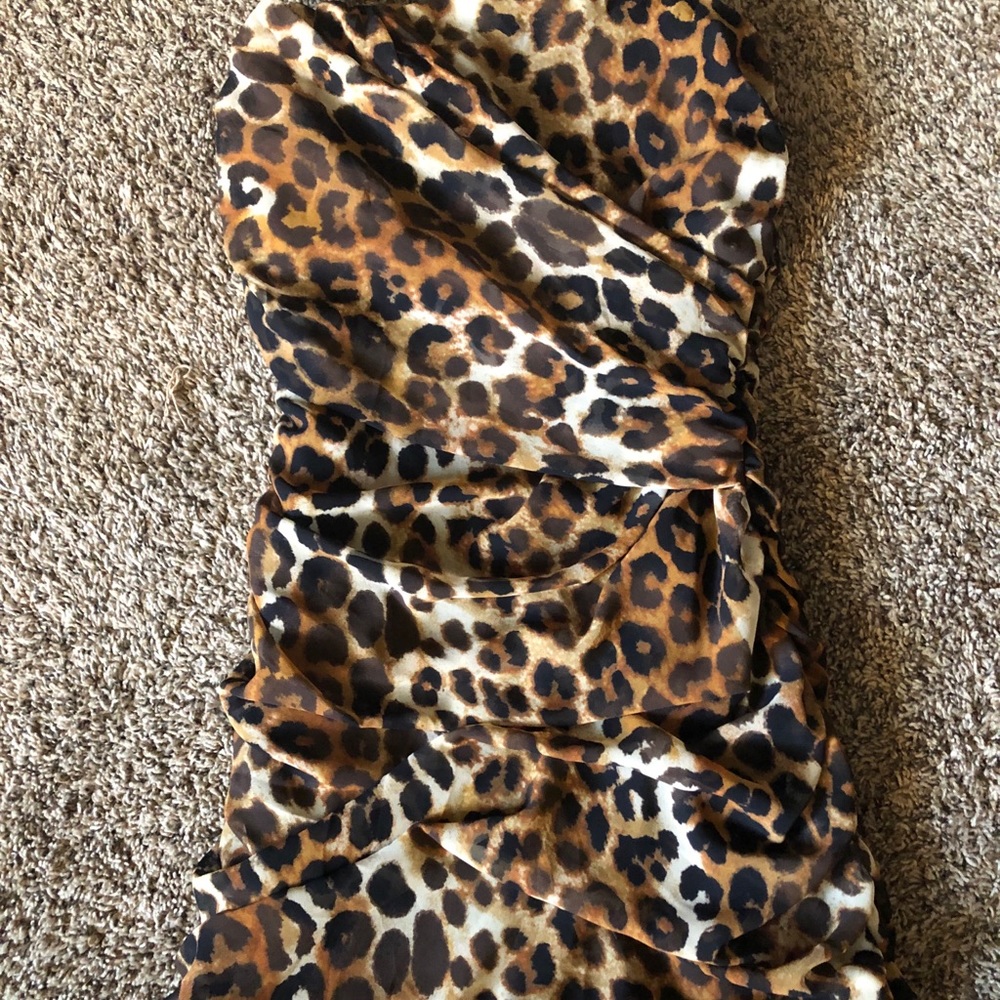 Express Cheetah Print Dress